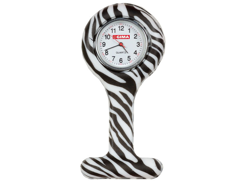 Sjuksköterskeklocka - Zebra