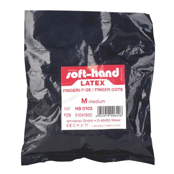 Soft-Hand Latex Fingertoppsskydd - 100 st/förpackning
