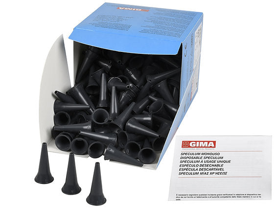 GIMA ENGANGSSPEKULUM FÖR MINI OTOSKOP Ø 2,5 mm - LATEXFRI