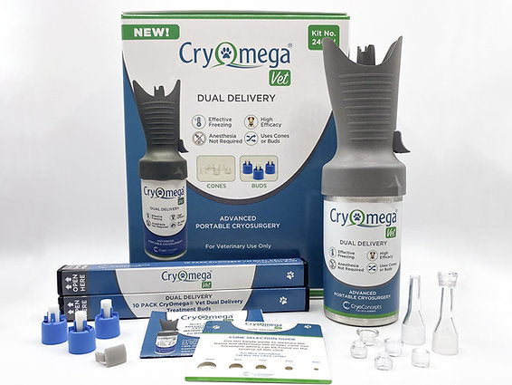CRYOMEGA® VET KRYOSIRURGIKIT - DUBBEL