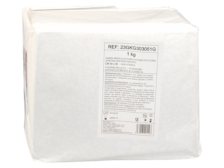 BOMULLS KOMPRESS/GAUZE PAD 30X30 cm