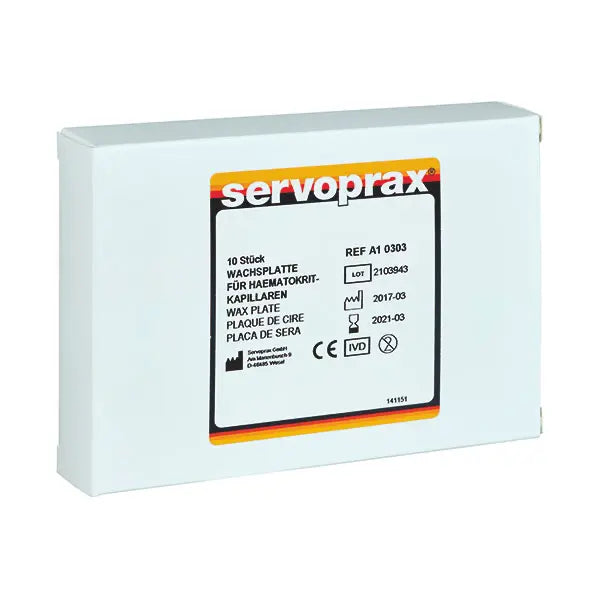 Blodanalys - Hematokrit vaxplatta - 10 st/förpackning
