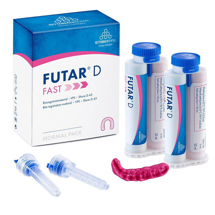 Futar® D Fast Normal Pack 2 x 50ml + 6 blandningsspetsar