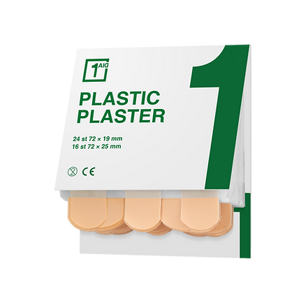 Plåster i plast 4 x 40 st
