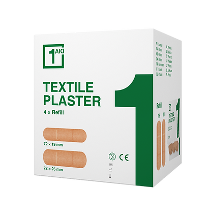 Plåster i textil 4 x 40 st
