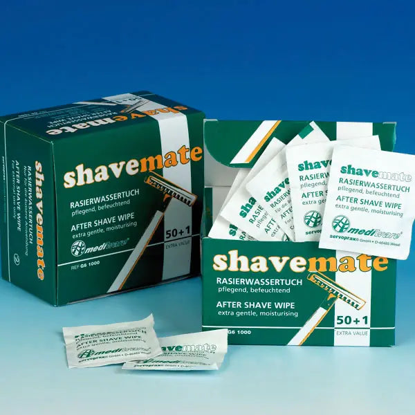 Shave Mate after shave wipe - 50 st/förpackning