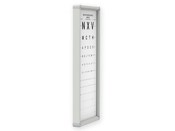 Monoyer Optometriskt diagram - 3m - Ej belysning