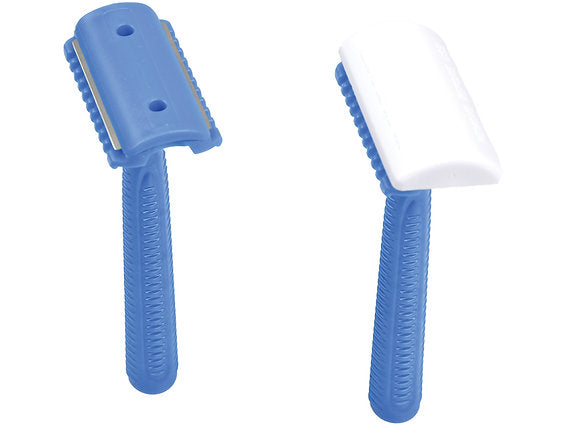 KIRURGISKA RAKHYVLAR - Enkelblad på båda sidor med kam - 50 st/förpackning