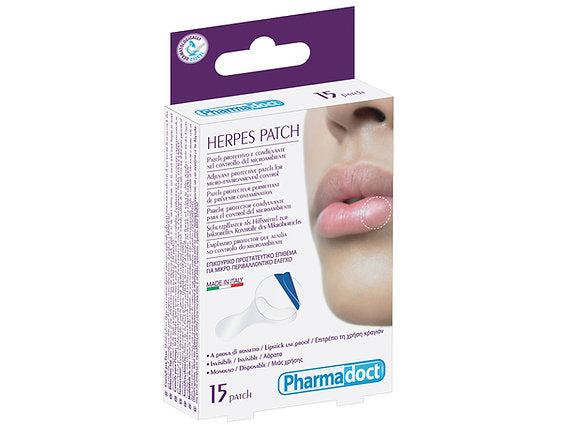 PHARMADOCT HERPESPLÅSTER - 12 förpackningar med 15 st/förpackning