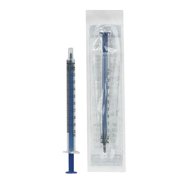 Mediware Tuberkulin Sprutor 1 ml - 100 st/förpackning