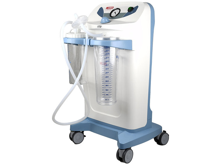 SUGASPIRATOR - HOSPI PLUS Full 2x2 l burk 230V - Fotpedal & Flödesregulator