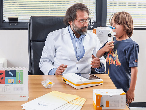 SPIROLAB® SPIROMETER MED 7” PEKSKÄRM