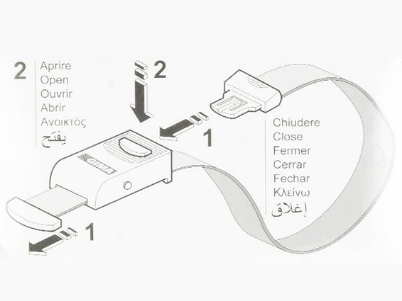 GIMA TOURNIQUETS - Röd - 10 st
