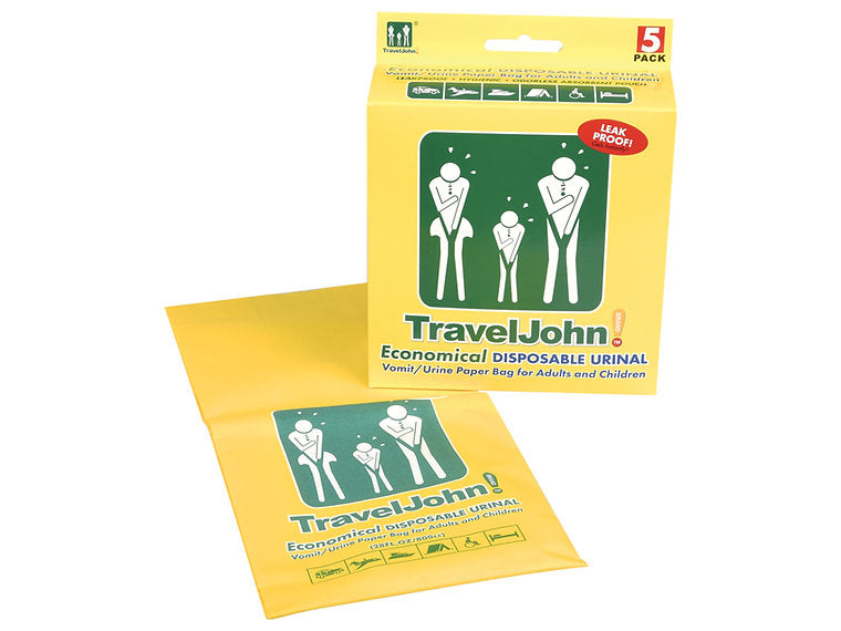 TRAVELJOHN™ - Spypåse 3 st/förpackningar