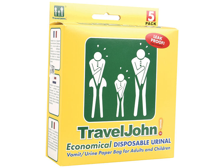 TRAVELJOHN™ - Spypåse 3 st/förpackningar