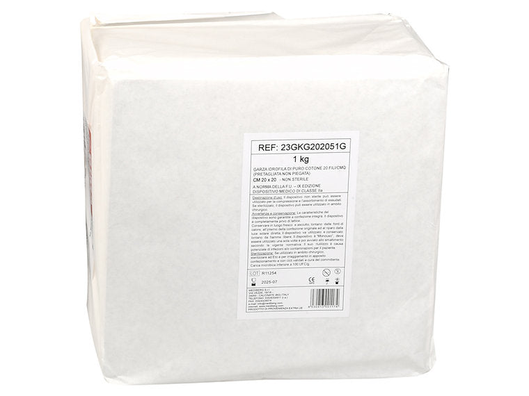 BOMULLS KOMPRESS/GAUZE PAD 20X20 cm