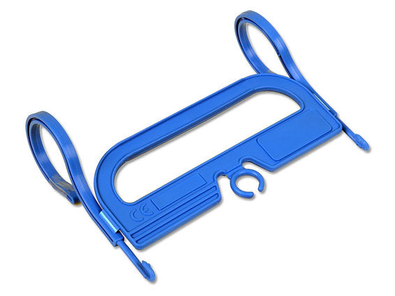 Hänghållare för urinpåsar - Blå - 200 st/förpackning