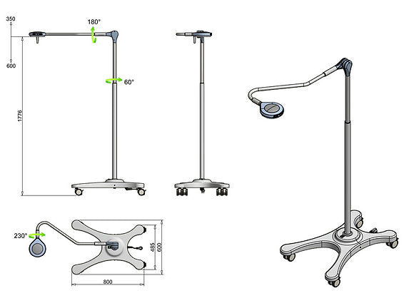 SATURNO OPERATION LED LJUS - Trolley