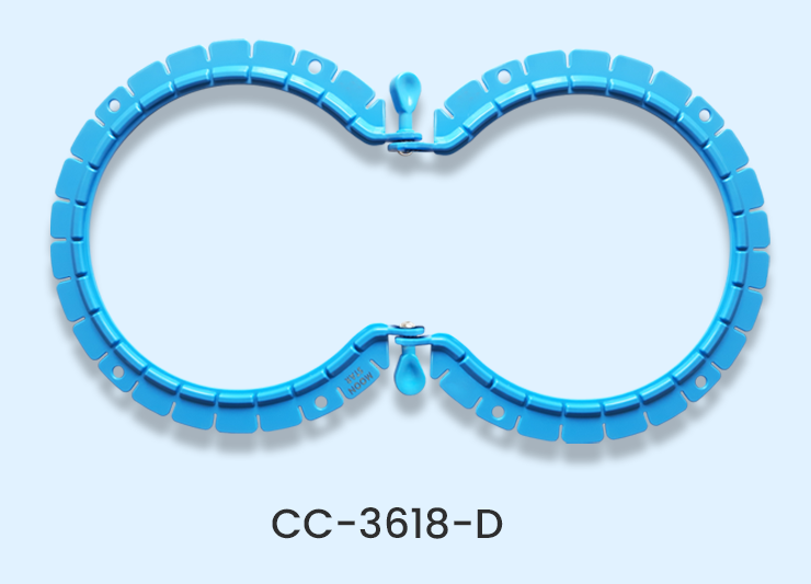 Retraktor Stor ring + Stor ring, Single use: 1 Ring + 8 krokar (3 set/förp)