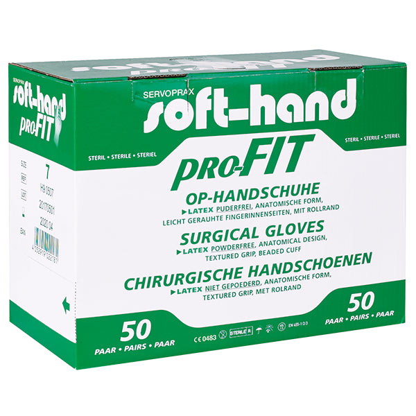 Soft-Hand pro-FIT latex – puderfri & sterila