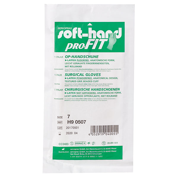 Soft-Hand pro-FIT latex – puderfri & sterila