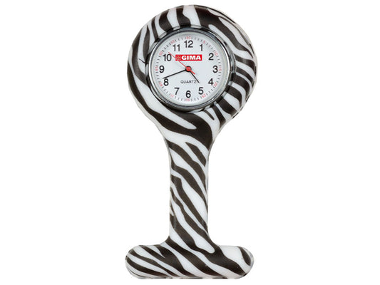 Sjuksköterskeklocka - Zebra