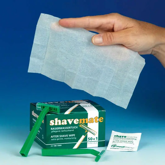 Shave Mate after shave wipe - 50 st/förpackning