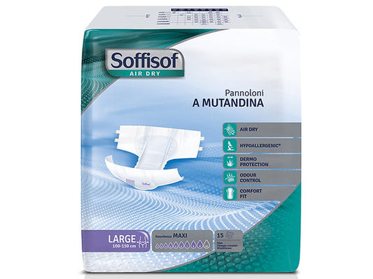 SOFFISOF AIR DRY BLÖJA - Large - 60st