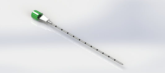 Coaxialnål 17G x 150 mm - 25 st/förp