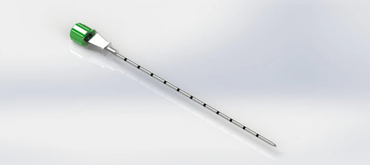 Koaxial nål 15 G x 10,5 cm - 25 st/förp